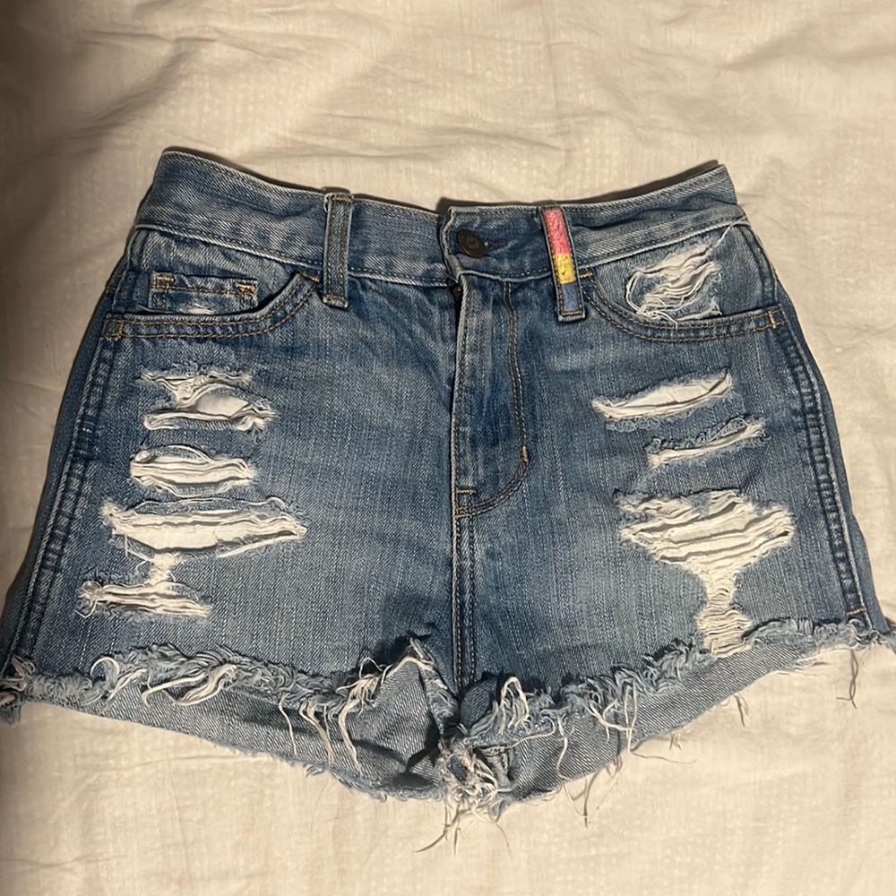 Hollister High waisted Denim Shorts